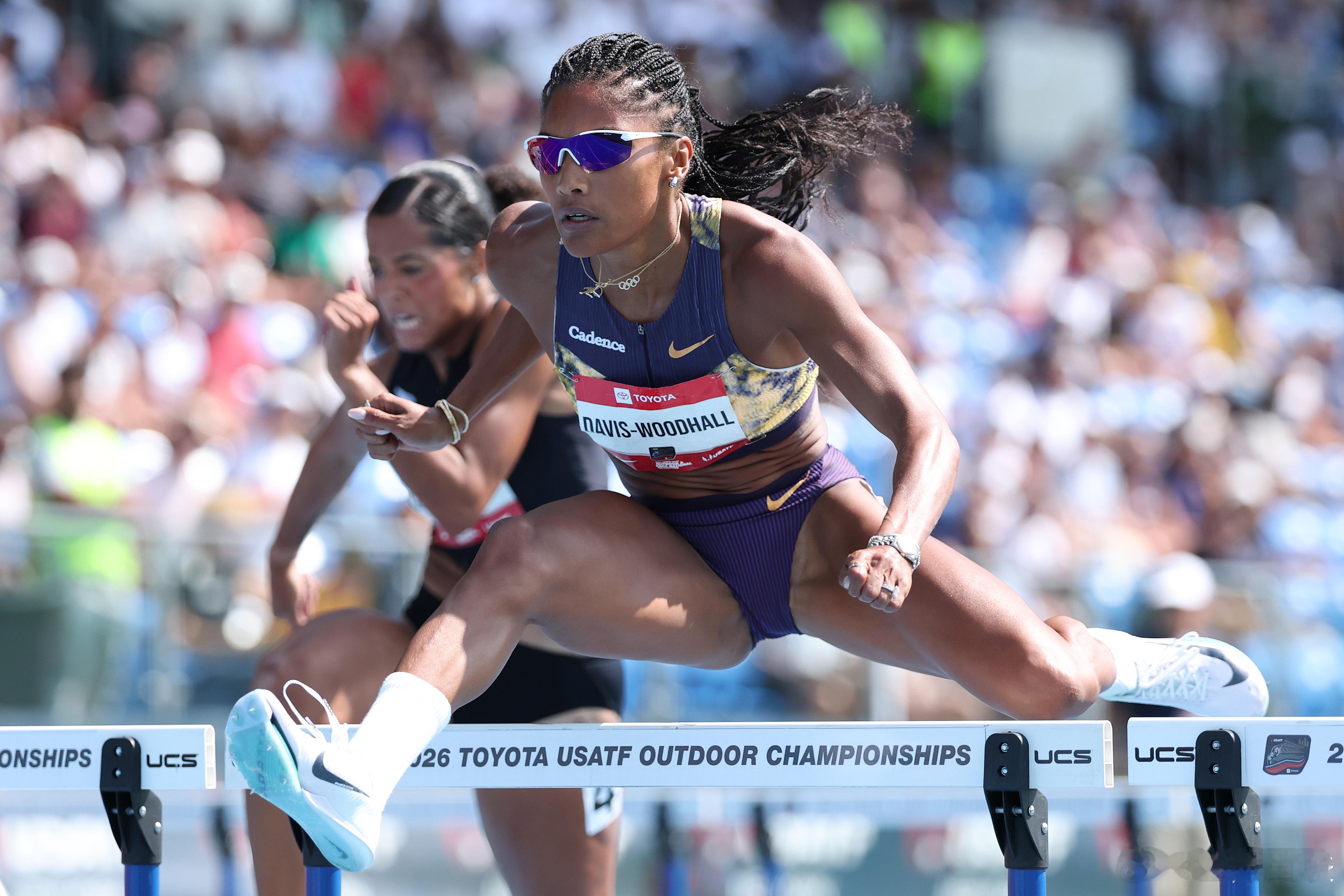 🏃🏻♀️跑完你的跳你的🥉收获✌️枚铜牌👀来看看2026美国田径锦标赛女子
