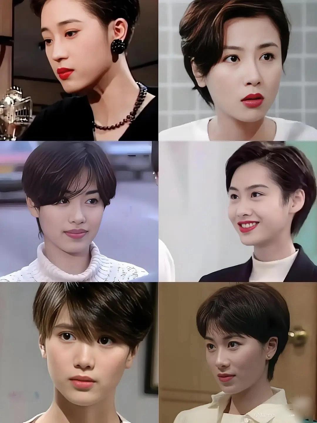 谁是最适合短发的女星短发比长发好看的，不限于图片上女星​​​