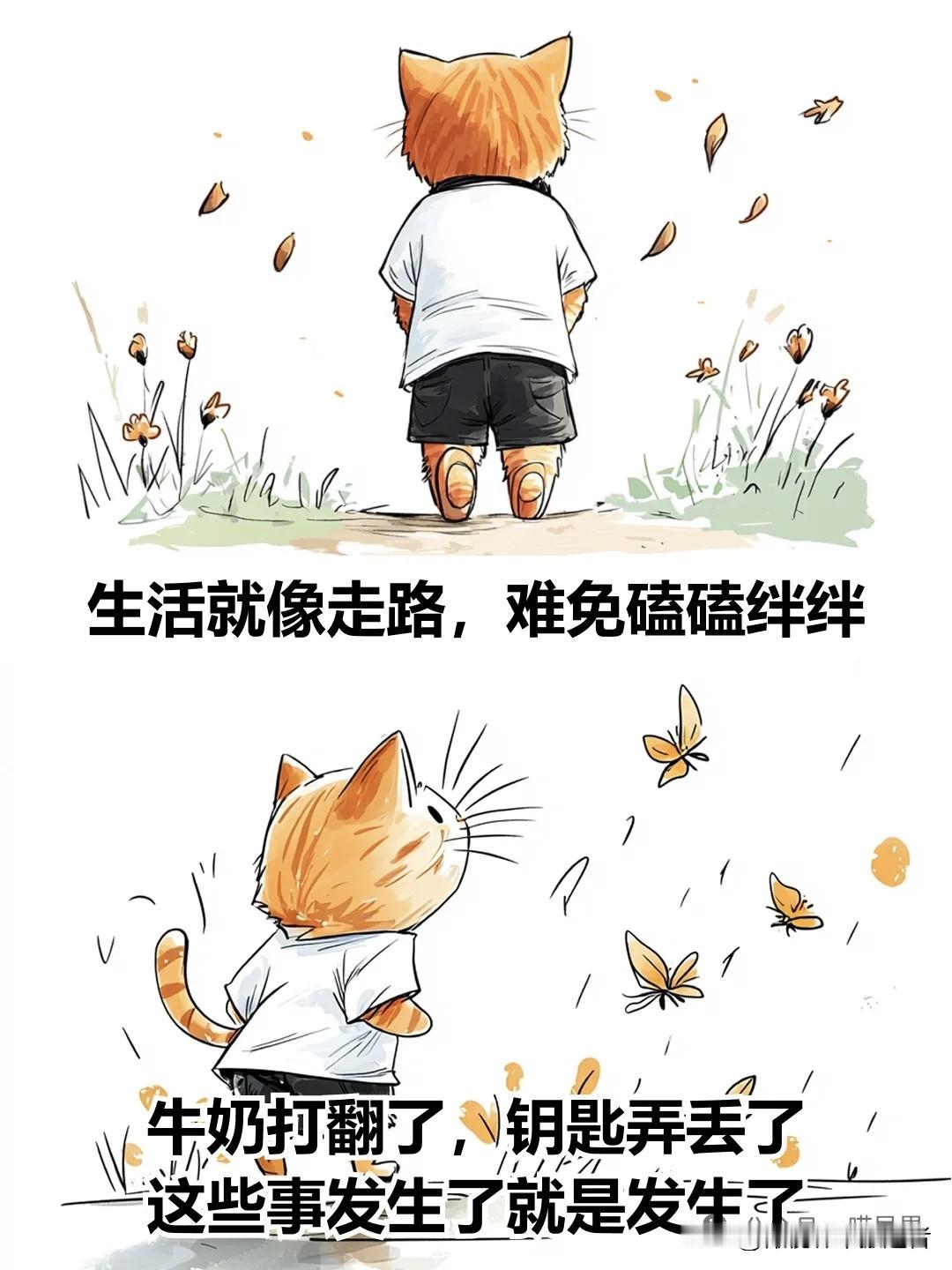 治愈漫画I突然明白：成年人最稀缺的能力是“快速翻篇”漫画治愈时刻漫画治愈心
