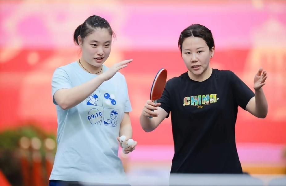 回顾印度亚锦赛：陈幸同徐奕训练场“神仙互动”，乒乓传承感拉满虽印度亚锦赛已