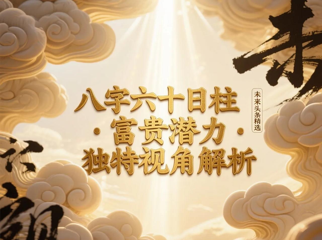 八字六十日柱·富贵潜力独特视角解析（甲木组）甲子（雨中乔木）：子水滋养根