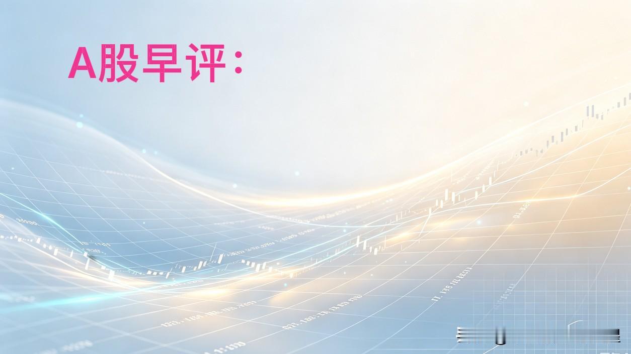 早评：A股马上就要开盘了，对于今天的行情，我再重点分享几个观点第一，昨夜美