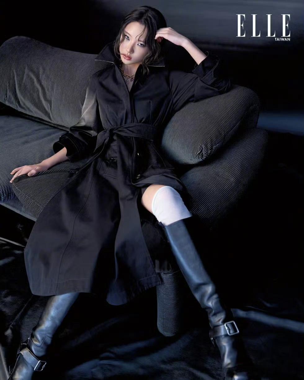 小s大女儿二女儿登台版ELLE二月刊封面小s两女儿合体登elle封面中国台