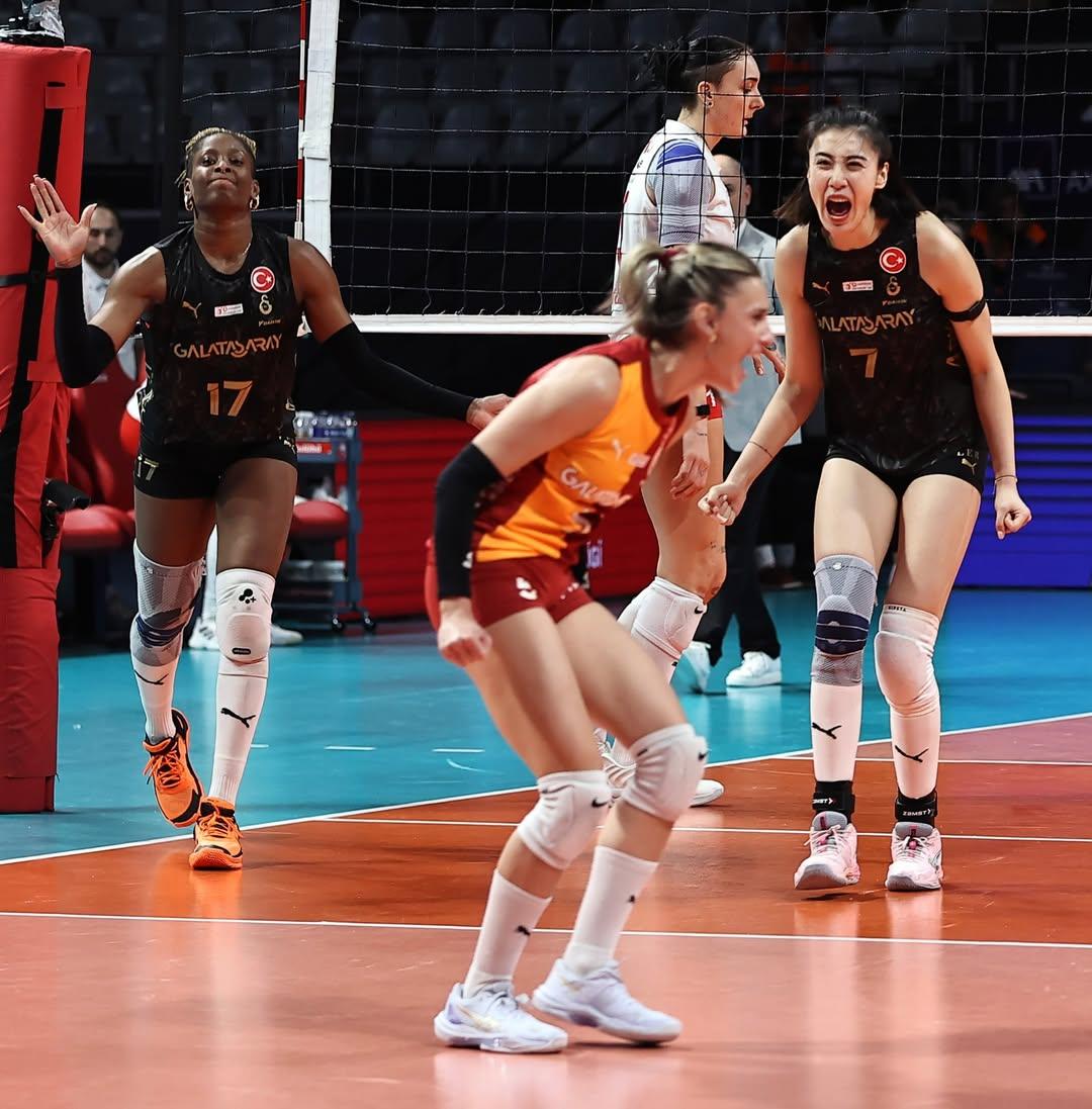 加拉塔萨雷3-1阿拉斯卡戈，王媛媛得分王并兑现三局赛点2025-2026土超