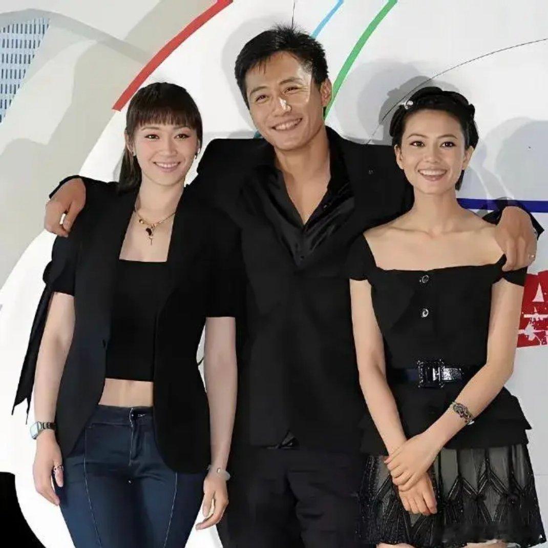 年轻时的李小冉、刘烨和高圆圆