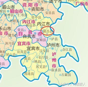 四川省隆昌县有多少乡镇?请图片