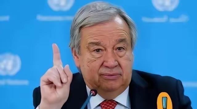 联合国发出“红牌警告”，随着中日矛盾愈演愈烈，秘书长古特雷斯曾公开指出，二战真正