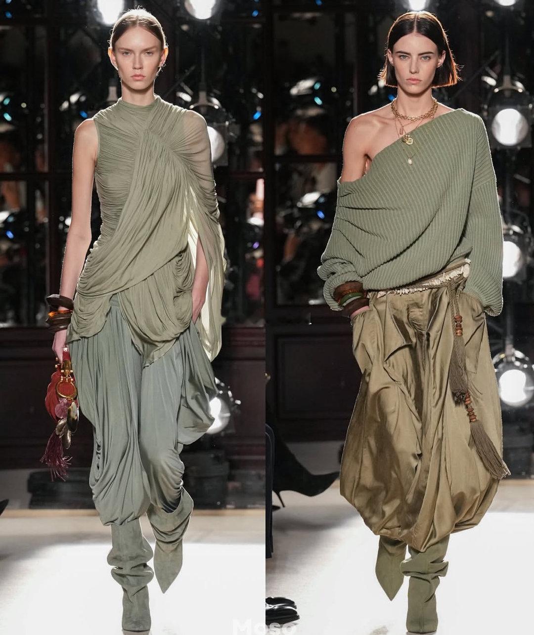 时装周巴黎时装周【BalmainSS2026】在巴黎时装周，Balmain