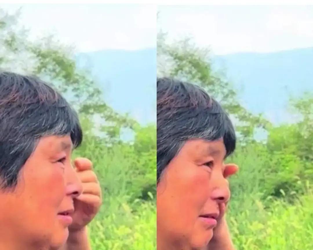 重载无人机升起来的时候，她两个哥哥站在山脚下看着。十四天里，全家人没挪过地方