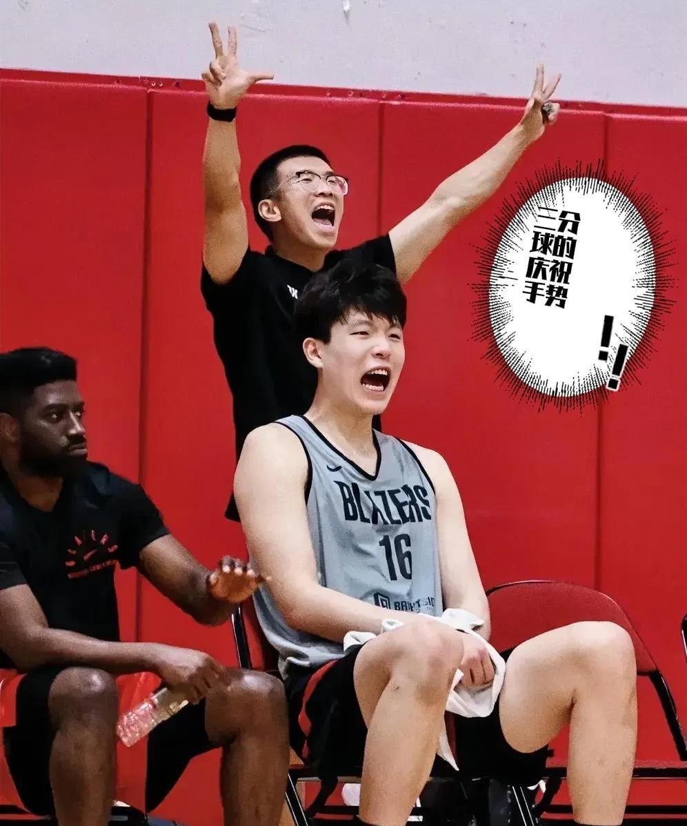 像刘禹铖这样以球迷兼翻译的身份，去看球的心情，大概会是大不一样的吧。如果杨瀚森