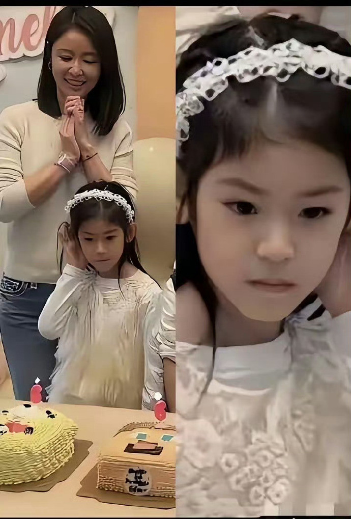 林心如霍建华的女儿，基因是顶配中的顶配​​​