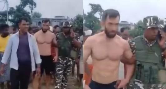 美男子印度边境非法越境被扣，随身搜出中国护照与AI设备疑点重重据《印度斯坦时报
