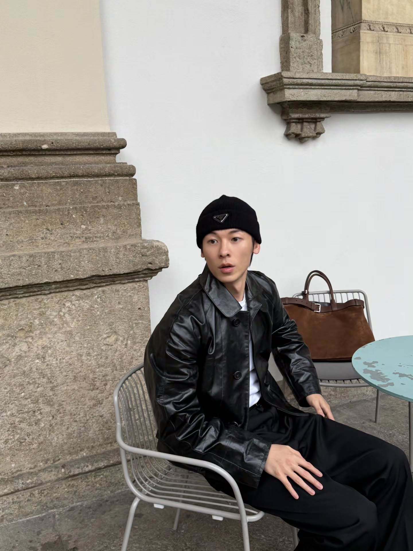 许光汉｜Prada男装周米兰男装周游走米兰街头的Prada先生，男友