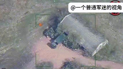 俄乌前线乌军一个弹药库被俄军侦察无人机发现，随后在卸货时俄军发动了打击，可能是使