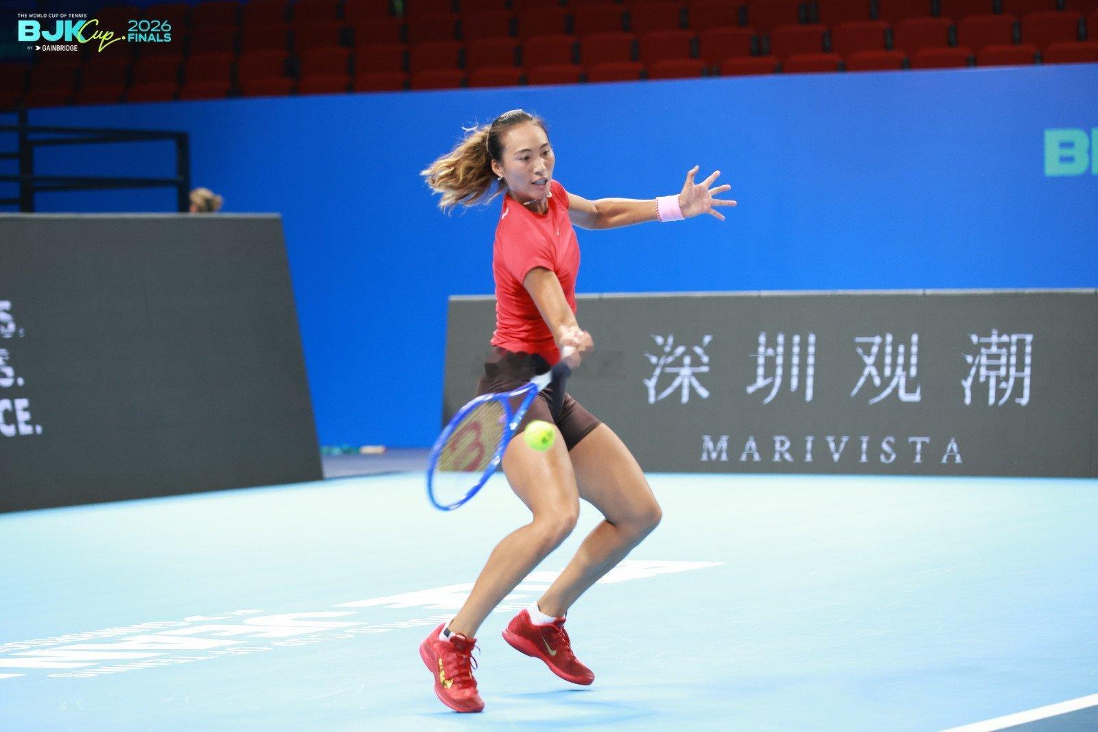 中国红➡️郑钦文🇨🇳郑钦文jiayou郑钦文的郑在进行时郑钦文​​