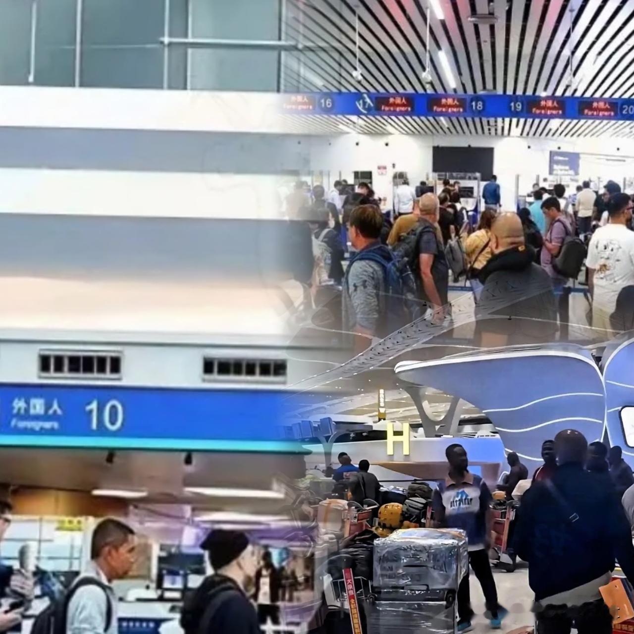别耍小聪明！有签证也没用，广州国门查得明明白白广州白云机场这一幕，看着真舒坦