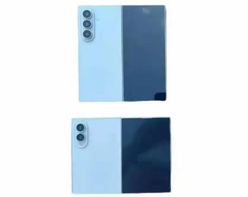 三星员工真机街头被抓拍，Fold系列终于改比例了！往年Fold都是细长遥控器外屏