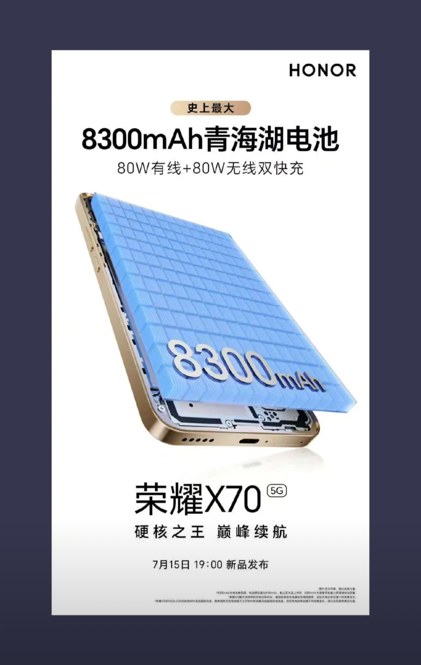 之前体验荣耀Power的时候，感觉续航就够强了，8000mAh电池够大了，没想到