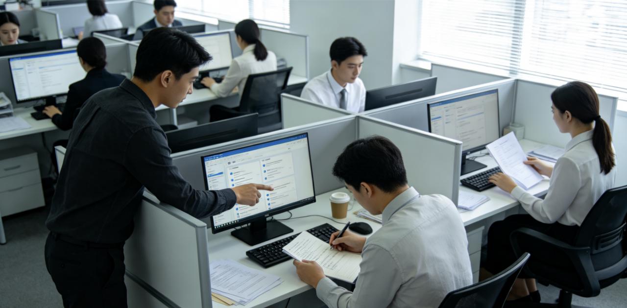 小杨是部门里最能干的人。谁有搞不定的客户，找小杨；谁有做不完的报表，找小杨；领