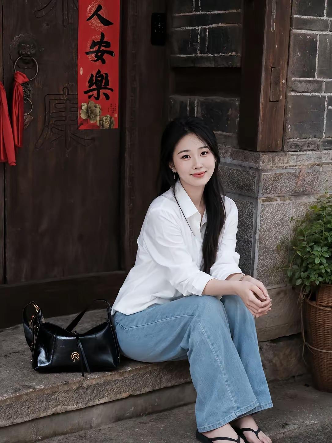 4、对方说：你今天的穿搭真有品味，显得特别有气质。老实人：哪里哪里，就是随便穿