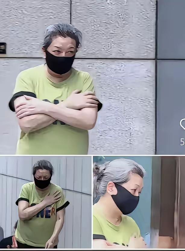曾经她是靳东心中女神，现在老了，身材痈肿，头发白了，脸上全是岁月不饶人的沧桑，实
