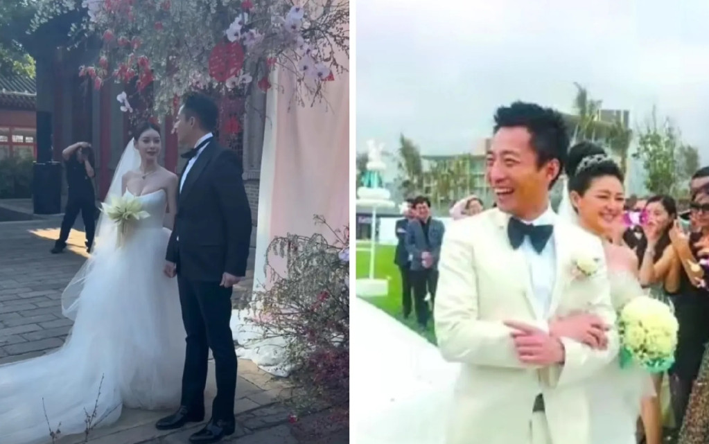 马筱梅结个婚可把某些人给气坏了一直拿汪小菲的表情说事，拿他第一次结婚的表现进
