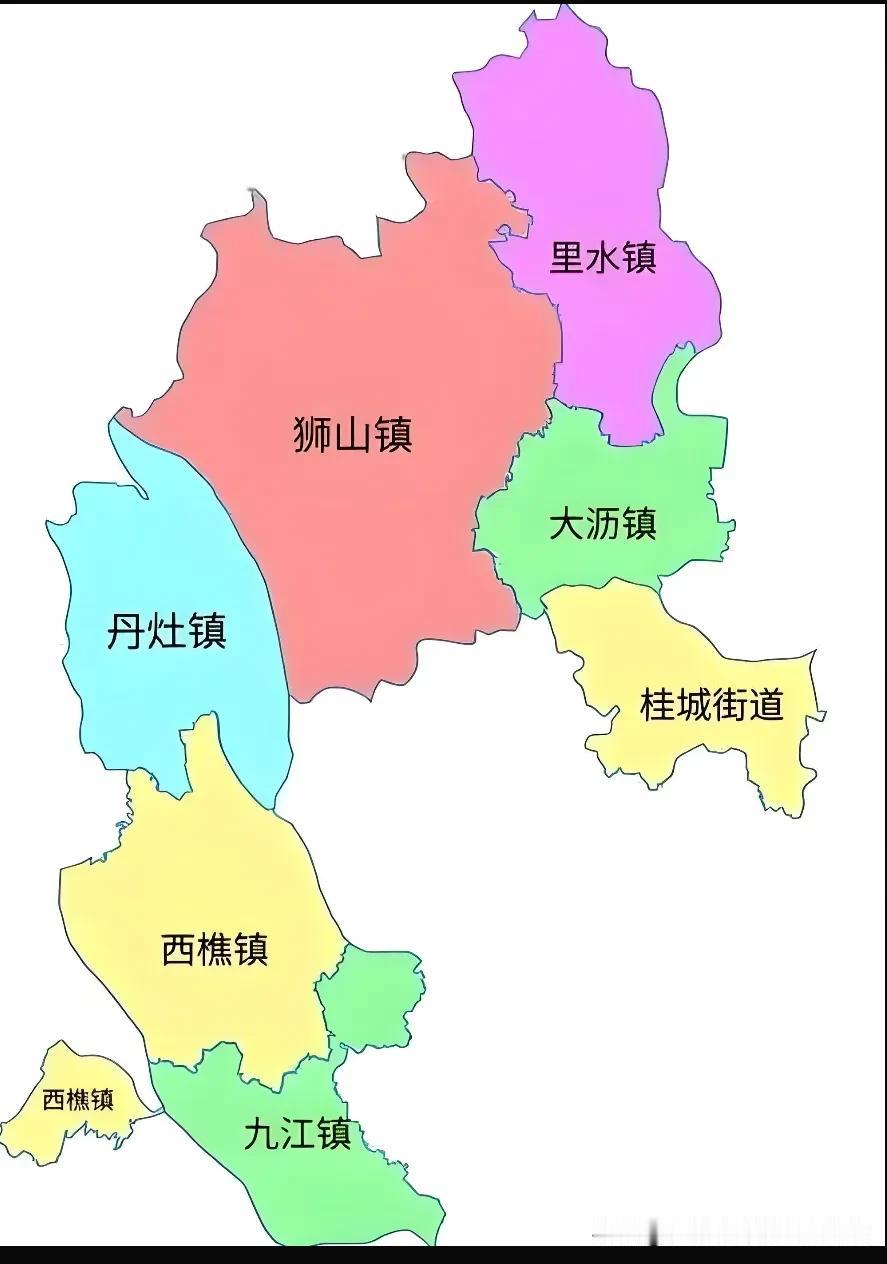 佛山市南海区各街道镇面积1.桂城街道84.16平方公里2