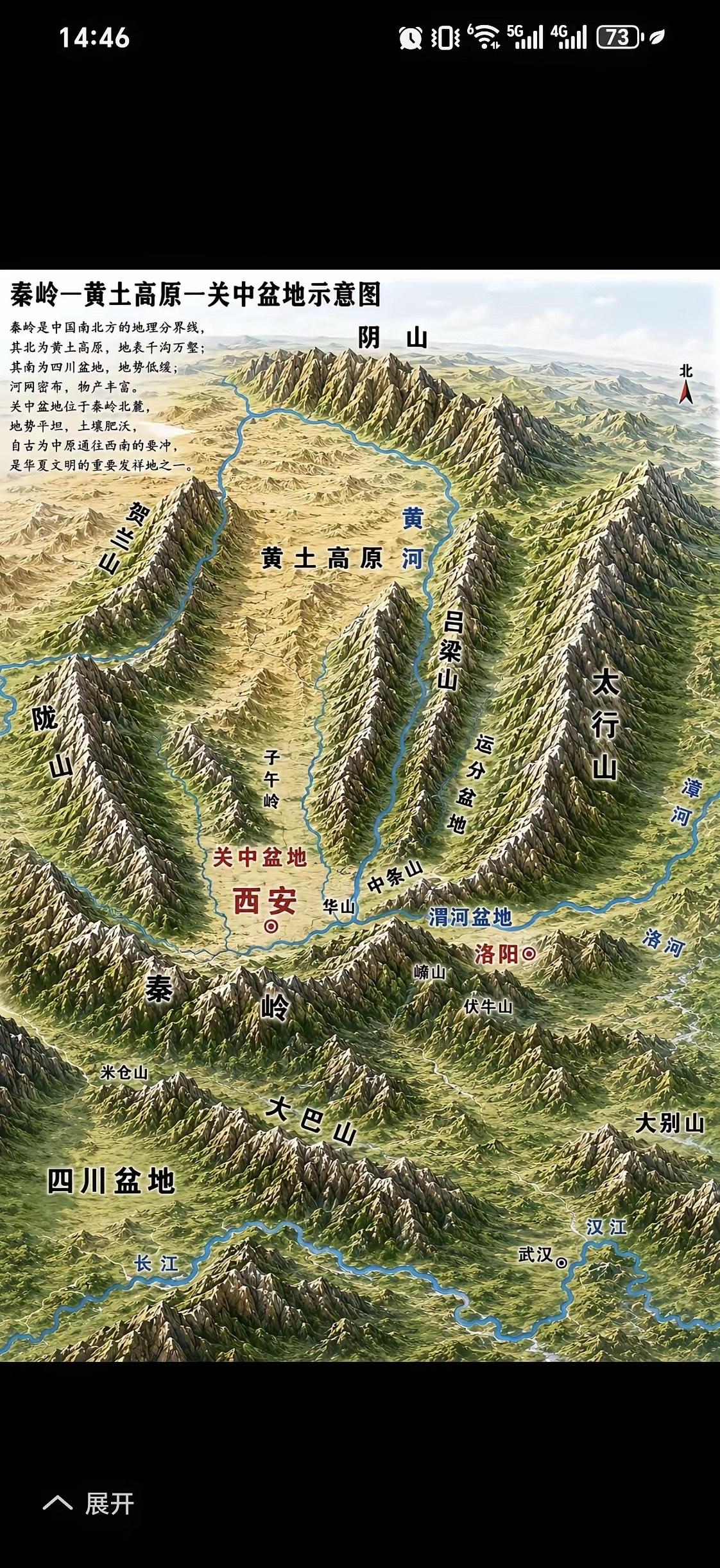 不接受任何反驳西安所在的关中平原地带绝对是中国最好、最优越的地方无论是气候