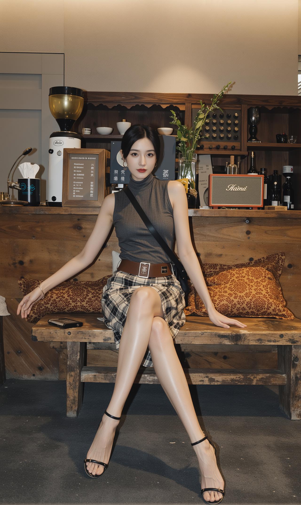 御姐美腿杀御姐女神细腿美腿直腿