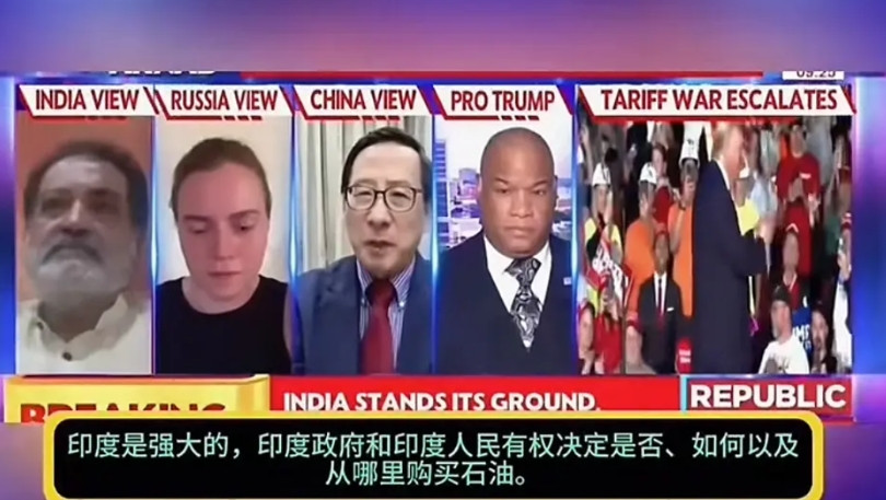 高教授千古，高教授配享太庙啊！高教授三言两语把印度吹的直上头，梗着脖子就跟美国