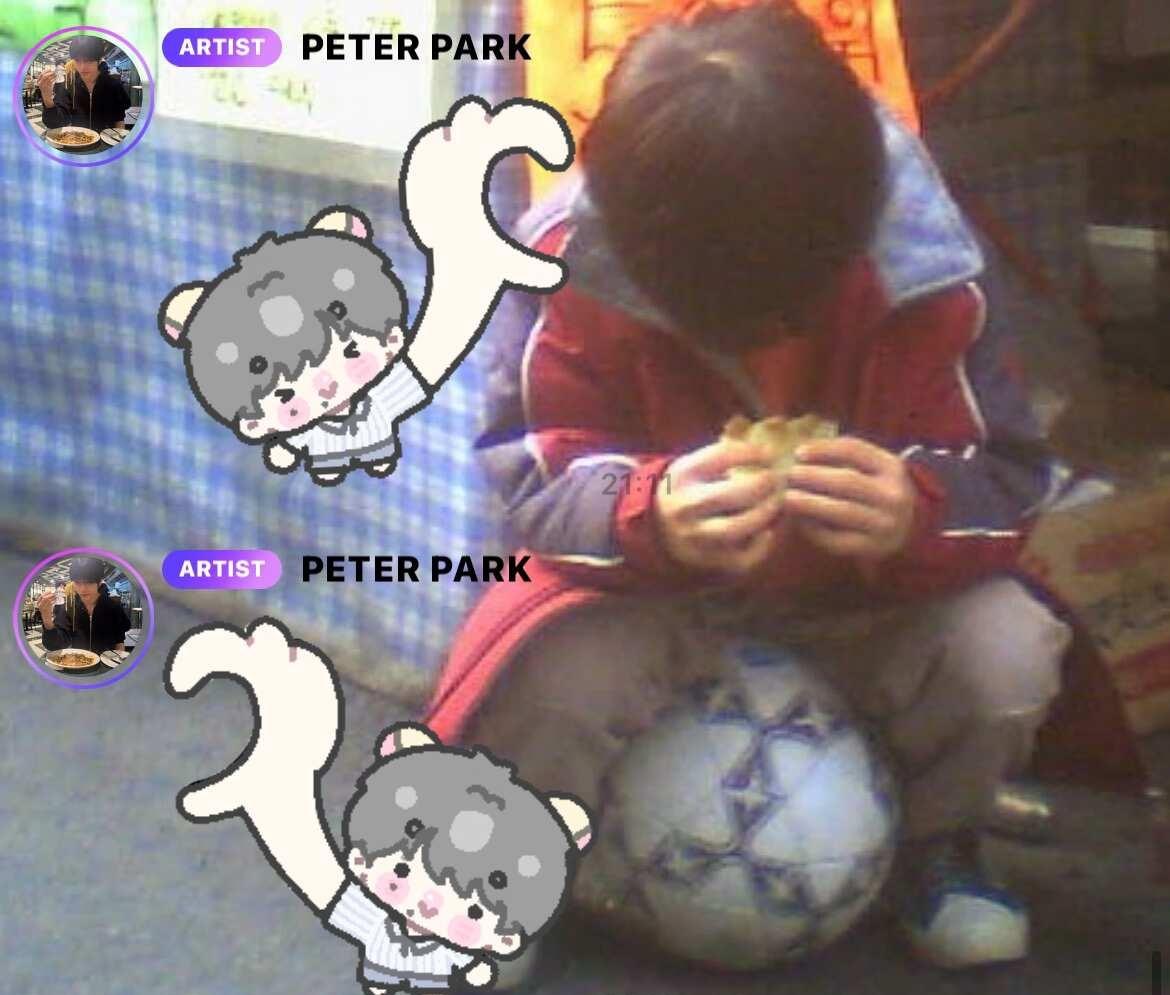 🫶🏻🐹每次他发这个，我就觉得，，好可爱呀，，，