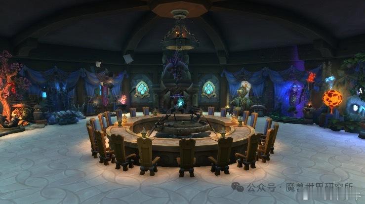 公会会长别出心裁！造出公会大厅，这讨论团本战术太有感觉最近大家的目光都聚焦在房屋