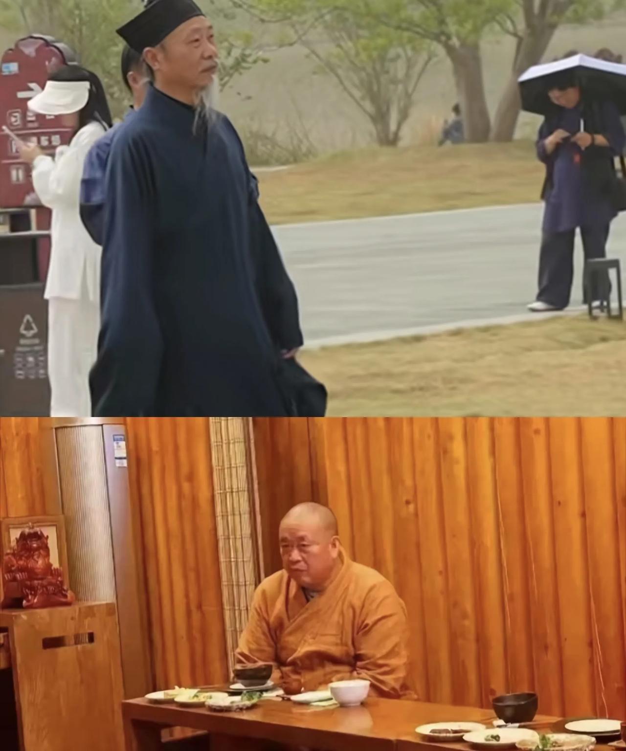 释永信和钟云龙，一个是少林寺方丈，一个是武当掌门。这俩人可以说是当今我国的武林盟
