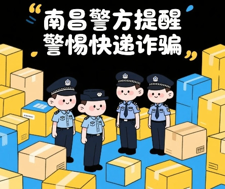 取个快递，存款全空！南昌警方紧急提醒，这类诈骗正在疯狂蔓延最近，南昌警方发