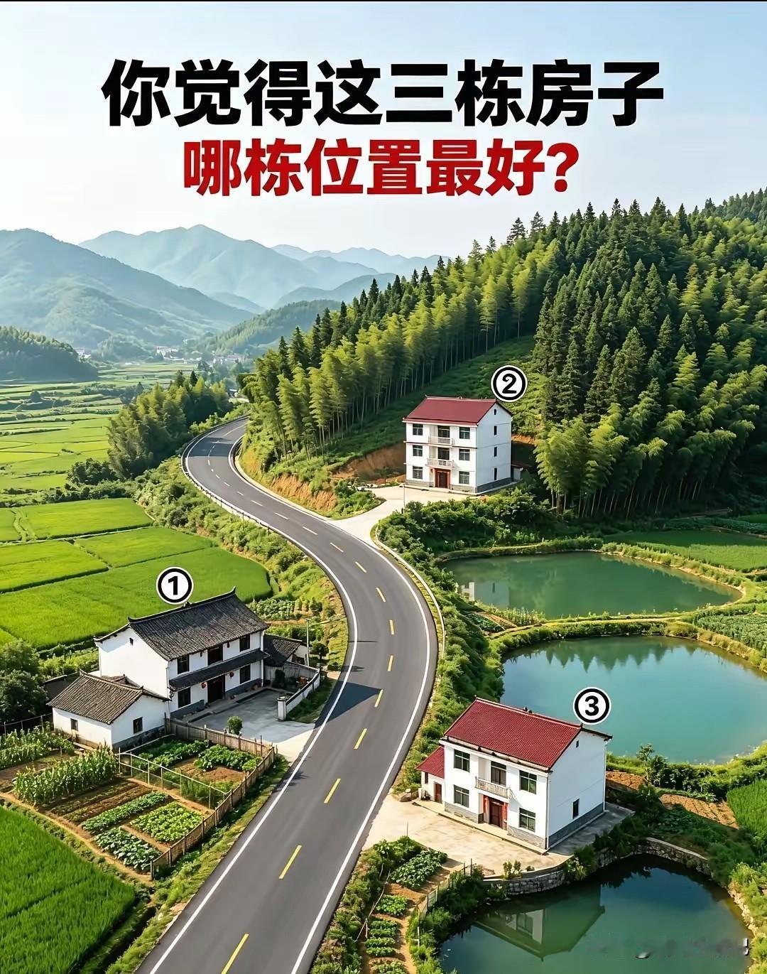以我的眼光，3号最好。