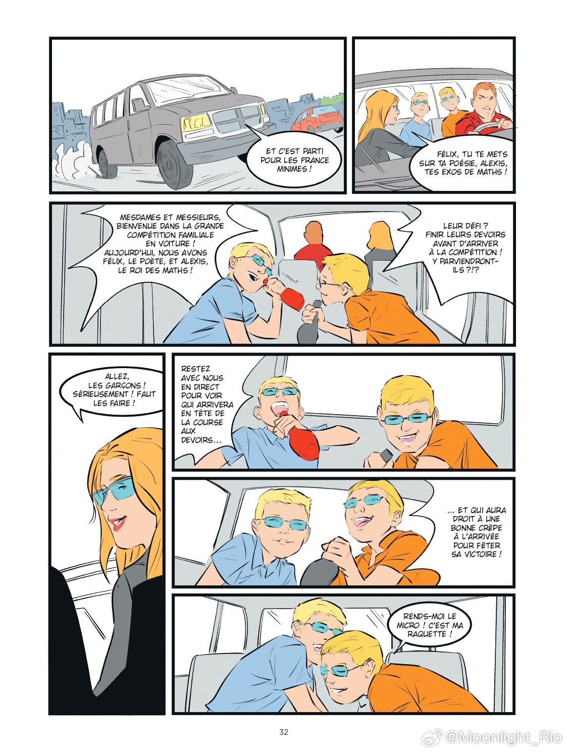 费利克斯·勒布伦：Alex抢先一步公布了我们漫画书的出版消息…没问题，我有更棒的