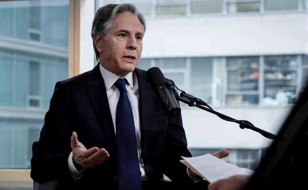 美国前总统拜登的大臣。也是美国的前国务卿布林肯，今天终于说了实话了。布林肯说。