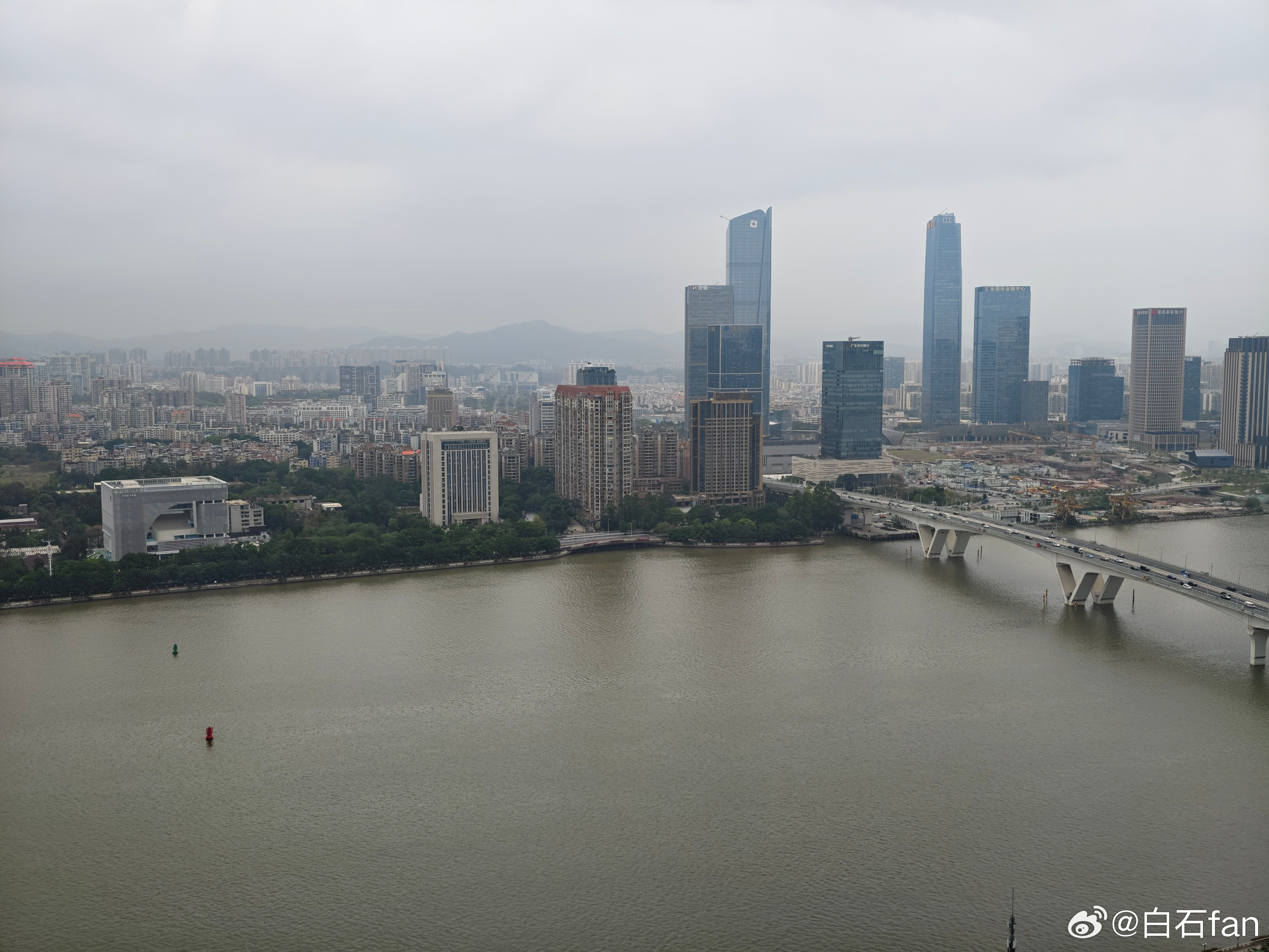 又来广州又是这个酒店这次是顶层视野极其开阔广州·广州香格里拉大酒店