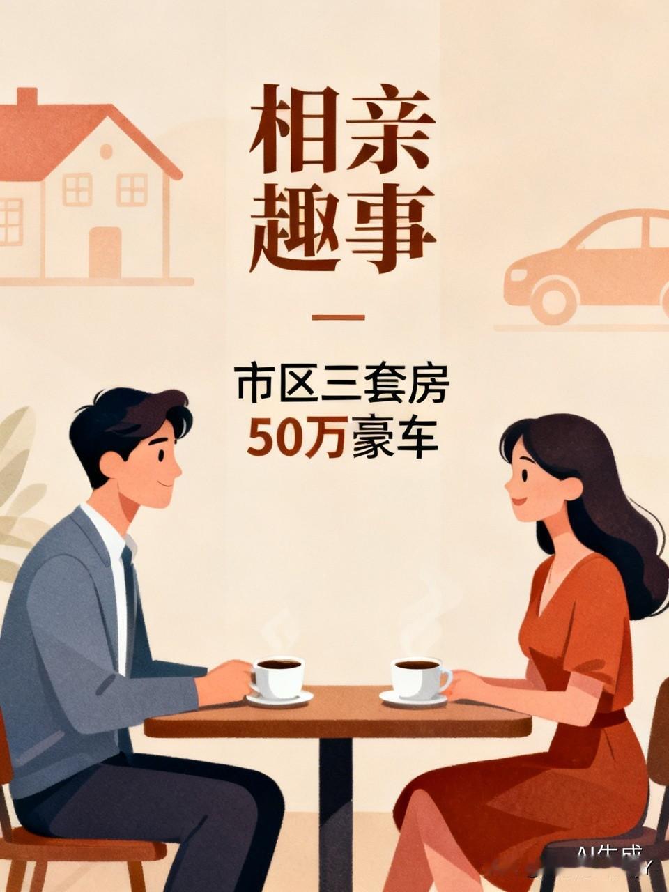 来看看下面这对相亲对象好笑不？一对男女相亲，一见面，男生主动说，美女，今天咱们