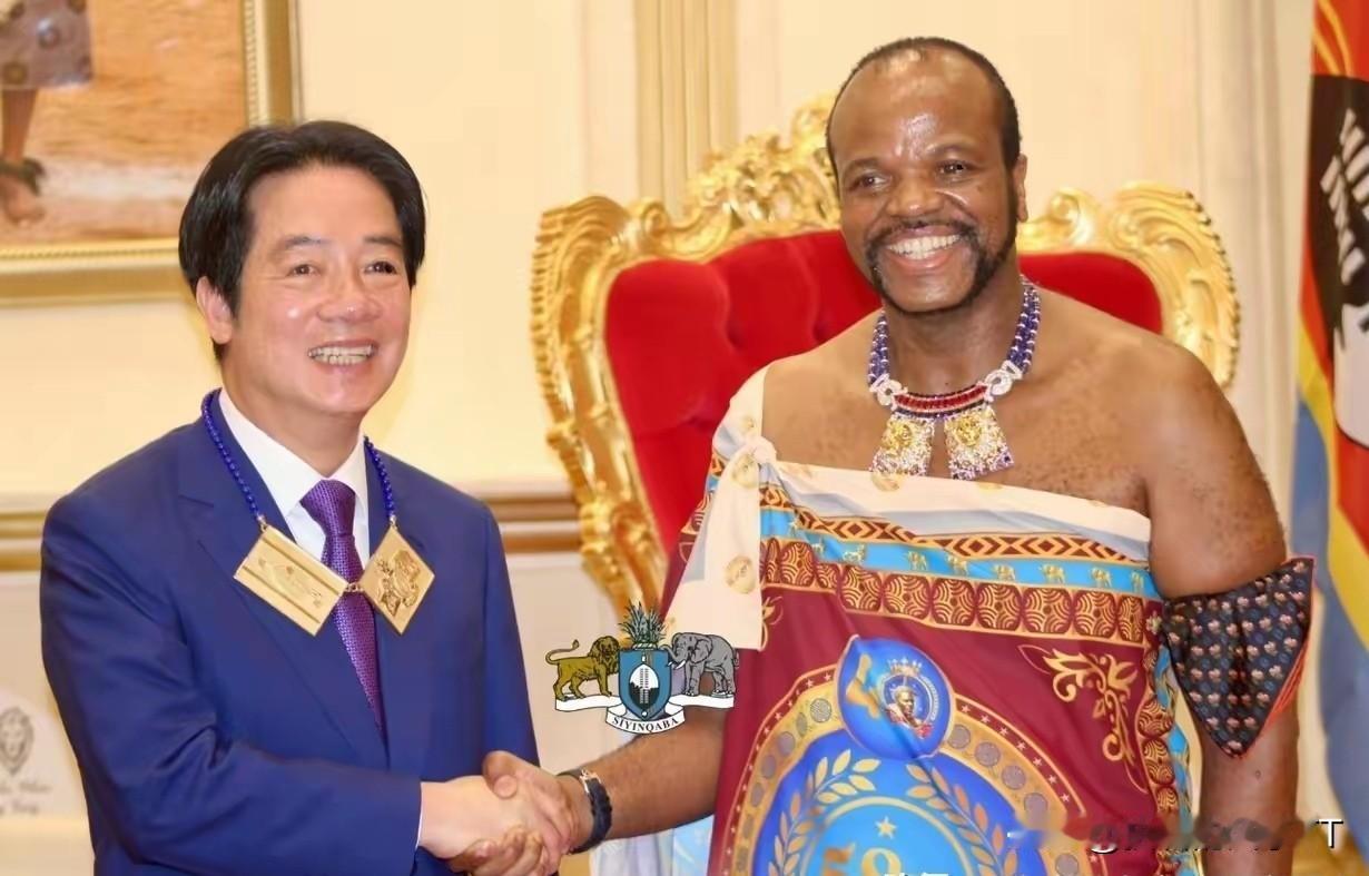 威士兰国王姆斯瓦蒂三世要钱要出世界级水准！他在赖清德5.20就职满两周年之际在其