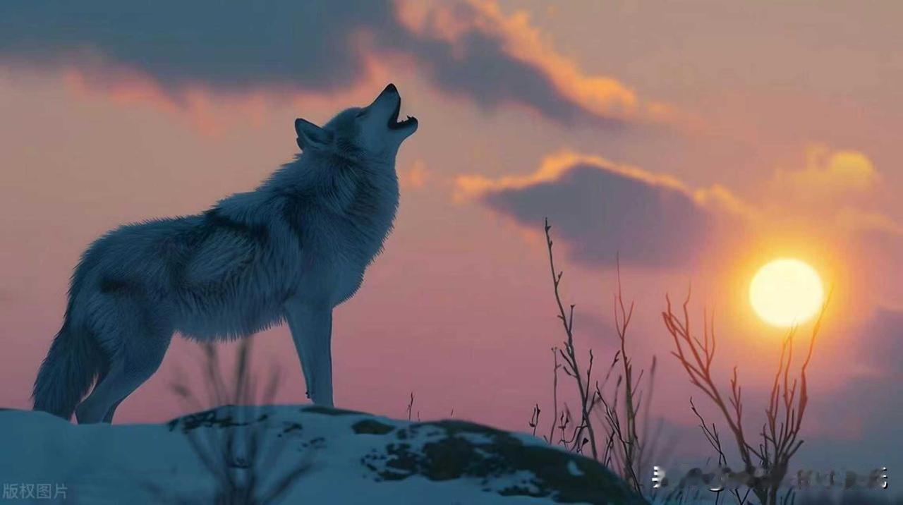 在狼群里，只有狼王有权交配，这是狼群里最重要的规矩，也是经过几百万年进化形成的生