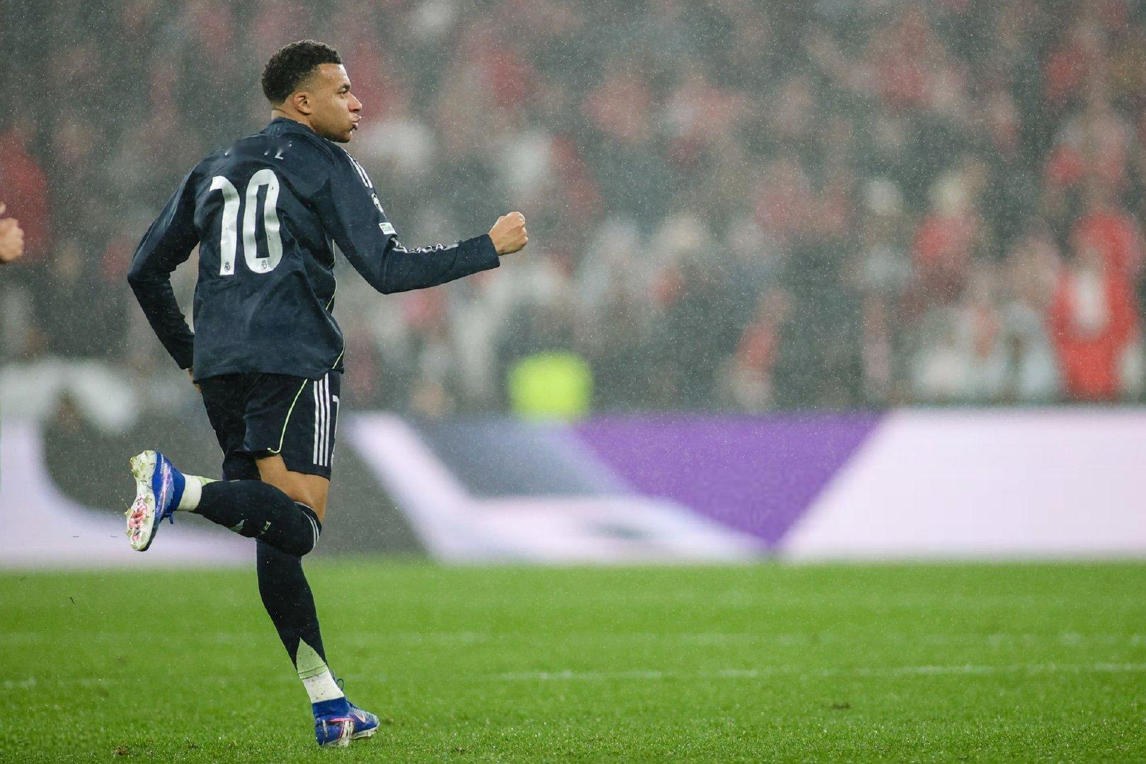 【全场】本菲卡4-2皇家马德里姆巴佩完成梅开二度；皇马积分榜第九，需要进行附加赛