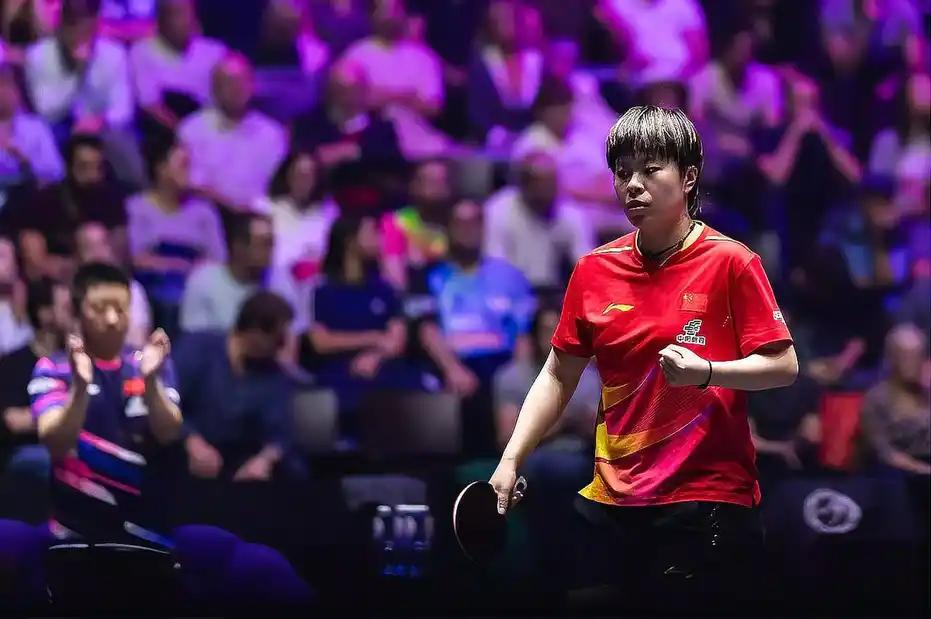 王艺迪4-3险胜张本美和这一站压力是比较大，男单不出意外早早全军覆没，女单虽然四