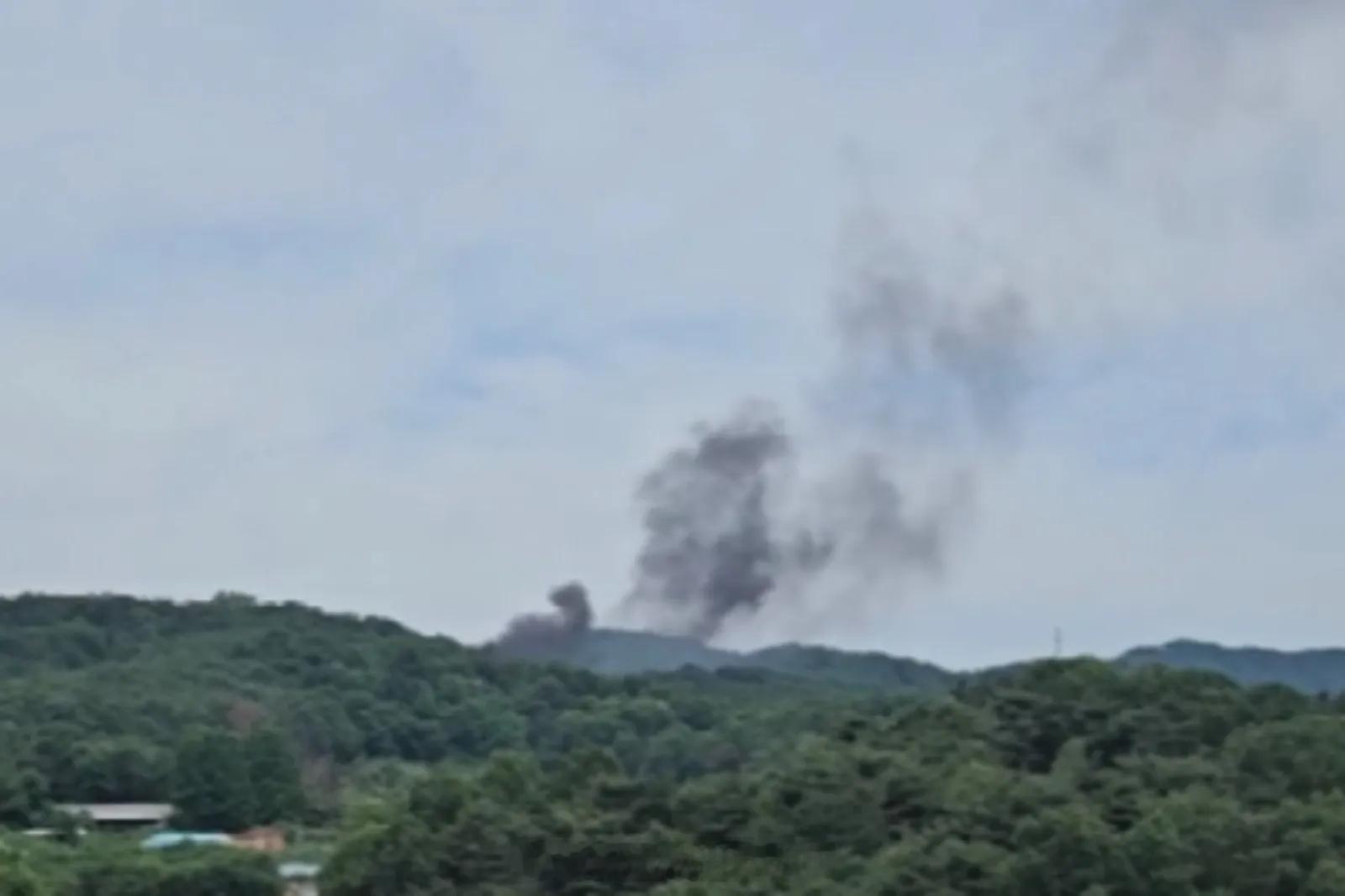 🇰🇷💥韩国韩华航天大田工厂今天上午发生火工品爆炸事故，造成现场7名工作人员