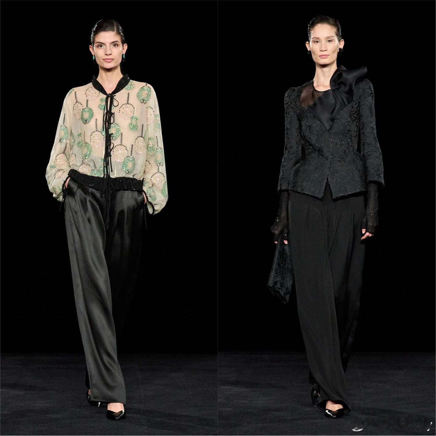 巴黎高定时装周GiorgioArmaniPrivé2026春夏高级定制系