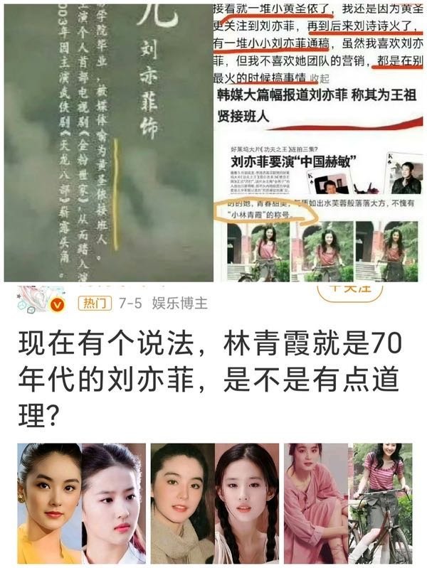 林青霞没想到自己老了以后还有这一遭
