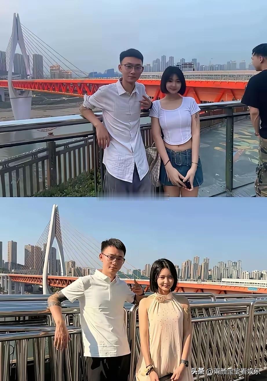 同一个地方，不同的时间段，三个人变成了两个人！