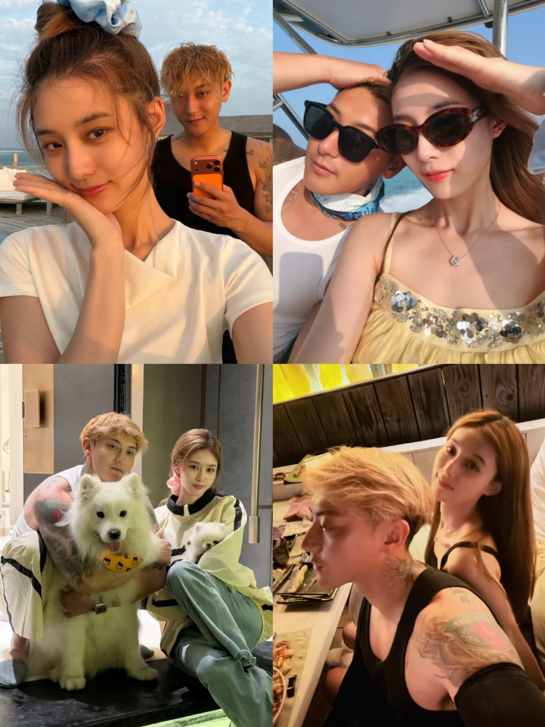 黄子韬徐艺洋过年❗每天都是人生巅峰啊