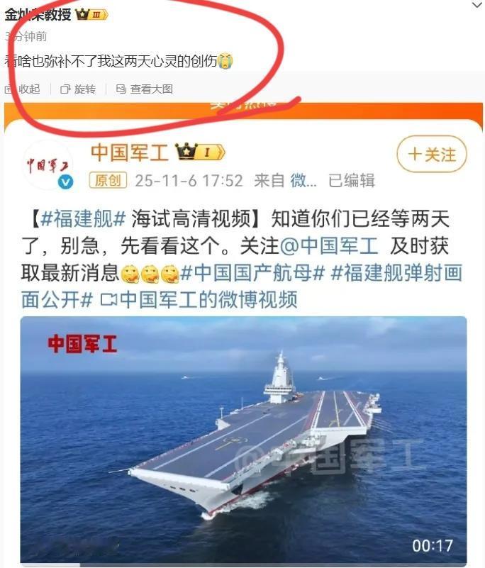 哈哈，金灿荣老师也被伤到了。好事不在忙上，这么多年都等过去了，也不在乎这一两天。