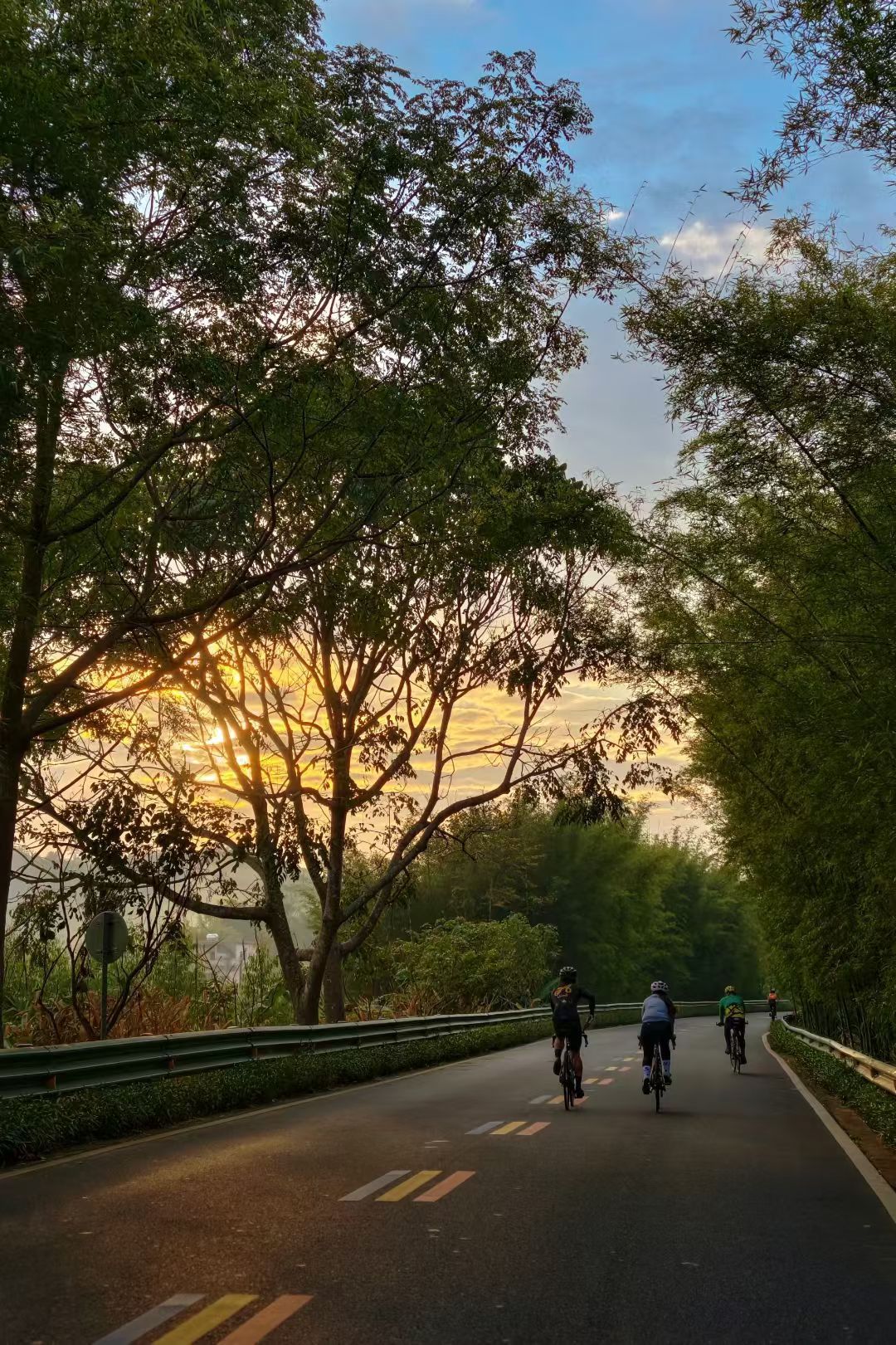 全世界早晨！广州一年最好的骑行季节，出发，就应该马上出发！